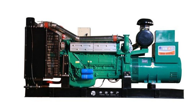 富蕴上柴500kw大型柴油发电机组